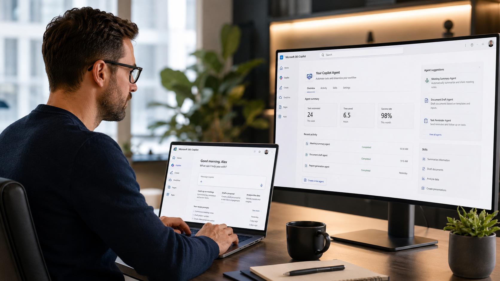 Microsoft 365 Copilot in action